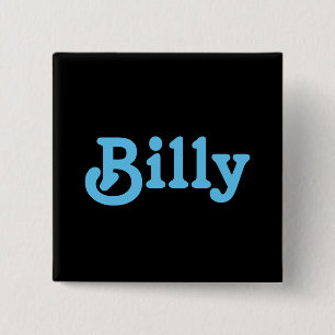 Knoop Billy Vierkante Button 5,1 Cm