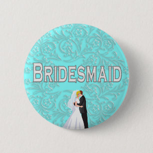 Knoop: Bridesmaid Ronde Button 5,7 Cm