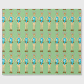 knoop cadeaupapier (Vlak)