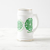 Knoop Gewoon Voor Bier (Gepersonaliseerde Stein) Bierpul (Voorkant rechts)