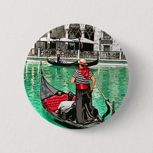 Knoop: Gondolier Ronde Button 5,7 Cm