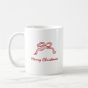 Knoop Moderne Kerstmis Koffiemok