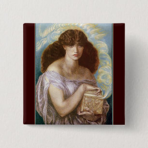 Knoop: "Pandora" Vierkante Button 5,1 Cm