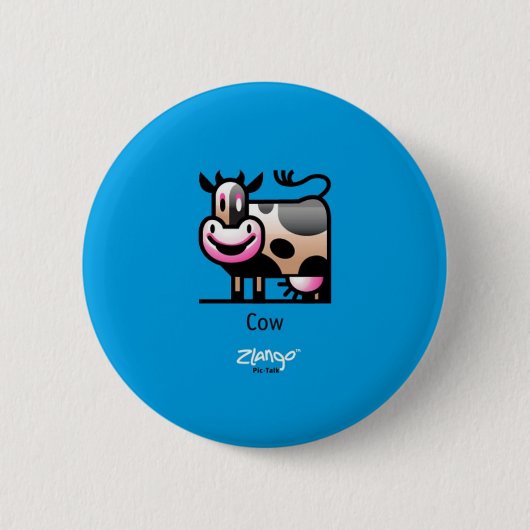 Knoop Ronde Button 5,7 Cm (Voorkant)