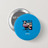 Knoop Ronde Button 5,7 Cm (Voorkant /achterkant)