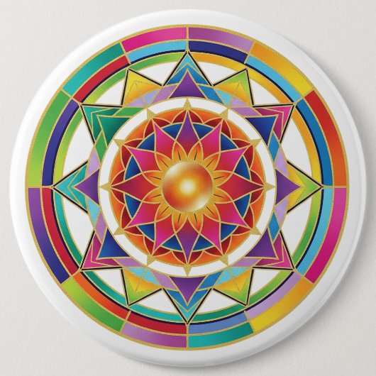Knoop Ronde Button 6,0 Cm (Voorkant)