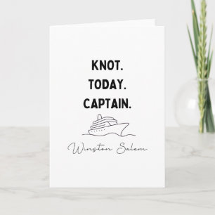 Knoop Vandaag Kapitein Cruise Outfit Winston Salem Kaart