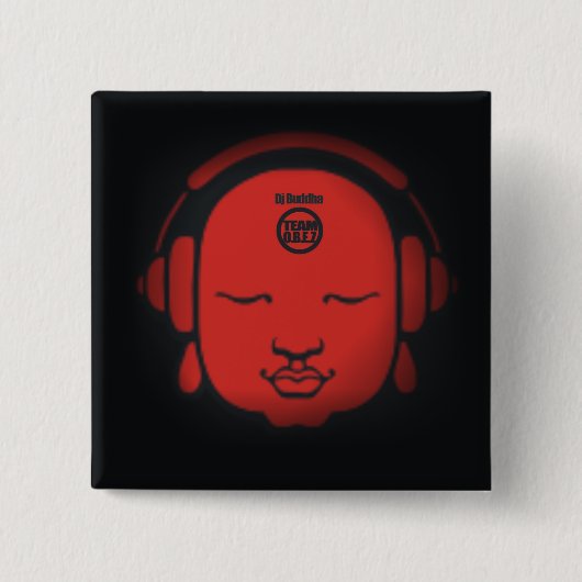 knoop vierkante button 5,1 cm (Voorkant)