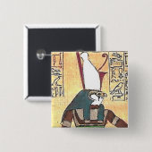 Knoop Vierkante Button 5,1 Cm (Voorkant /achterkant)