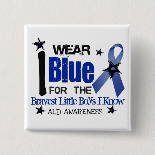 Knoop Vierkante Button 5,1 Cm (Voorkant)