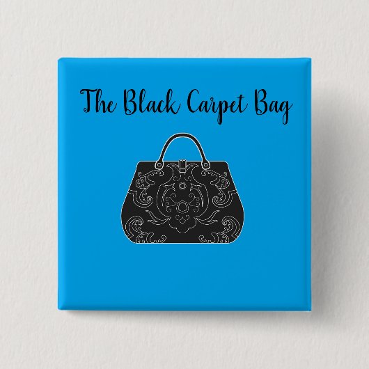 Knoop Vierkante Button 5,1 Cm (Voorkant)