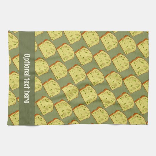 Knoopfrees met kruiden - Naam toevoegen / Tekst Theedoek (Horizontaal)