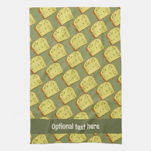 Knoopfrees met kruiden - Naam toevoegen / Tekst Theedoek (Verticaal)