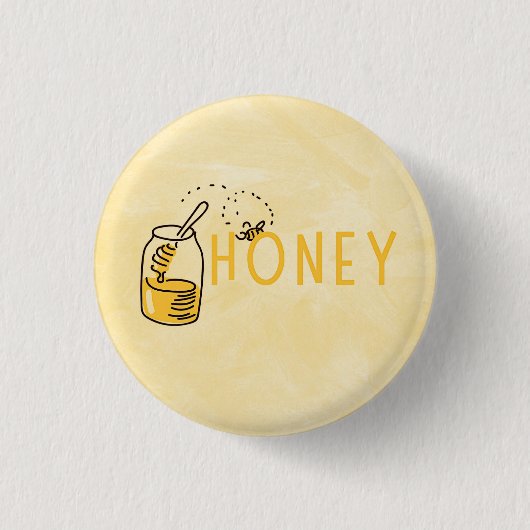 Knoopje Honey Ronde Button 3,2 Cm (Voorkant)