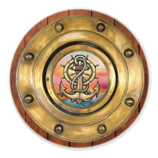 Knoopjes voor kleine buisvormige portholestekker keramische knop (Voorkant)