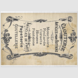 Knooppapier voor waslabel tissuepapier