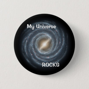Knooppen Melkweg Galaxy Ronde Button 5,7 Cm