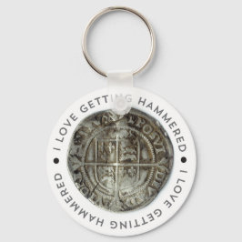 Knooppuntketen van edelmetaal sleutelhanger