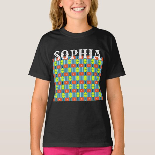 Knoopsgat Connector Katoenen T-shirt (Voorkant)