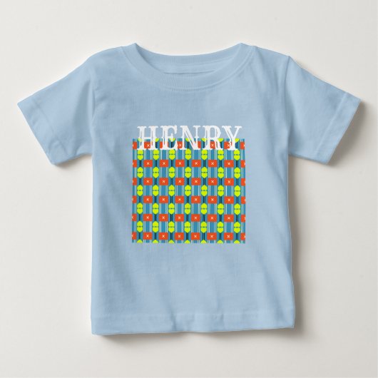 Knoopsluiting Connector Katoen Baby T-shirt (Voorkant)