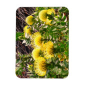 Knoopspeldenkussen gele vogel #1 Magnet Magneet (Verticaal)