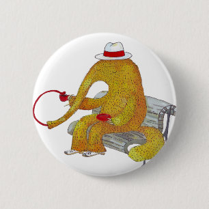 Knop Anteater Ronde Button 5,7 Cm