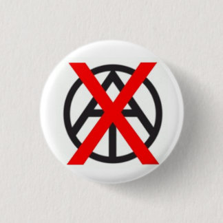 Knop Anti-Atheïst Ronde Button 3,2 Cm