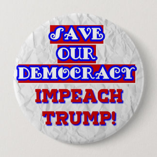 Knop Anti-Trump Ronde Button 4,0 Cm