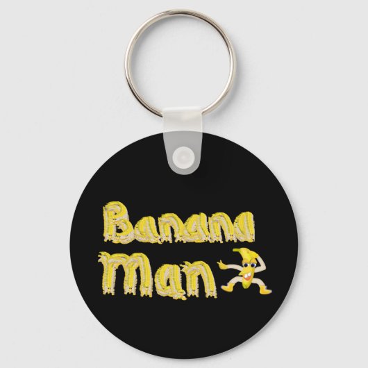 Knop Banana Man Sleutelhanger (Voorkant)
