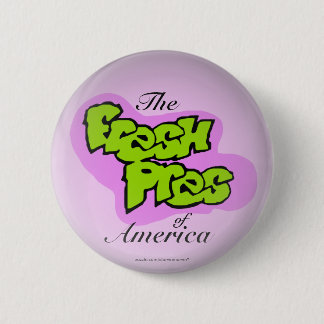 Knop Barack Obama "Fresh Pres of America™" Ronde Button 5,7 Cm