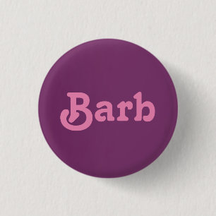 Knop Barb Ronde Button 3,2 Cm