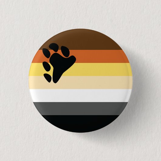 Knop beer Pride Ronde Button 3,2 Cm (Voorkant)