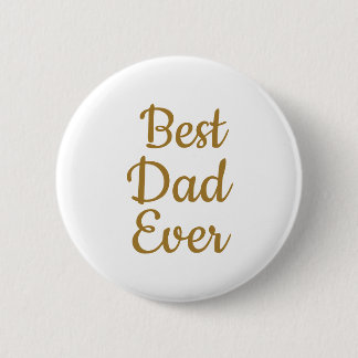 Knop Beste vader ooit Ronde Button 5,7 Cm