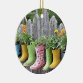 KNOP "BOOT"-PLANTERS VOOR DE STROOMLOVER KERAMISCH ORNAMENT (Rechts)