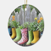KNOP "BOOT"-PLANTERS VOOR DE STROOMLOVER KERAMISCH ORNAMENT (Links)