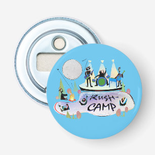 Knop Bottelopener RushCamp! Button Flesopener