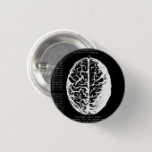 Knop Brain Ronde Button 3,2 Cm (Voorkant /achterkant)