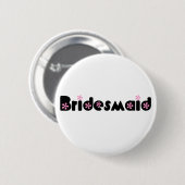 knop Bridesmaid Ronde Button 5,7 Cm (Voorkant /achterkant)