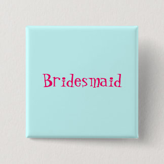 knop Bridesmaid Vierkante Button 5,1 Cm