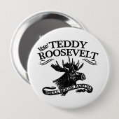 knop bull mose ronde button 4,0 cm (Voorkant /achterkant)