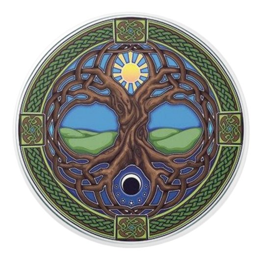 Knop Celtic Design Deuren of Drawer (Voorkant)