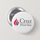 Knop Cruz/Fiorina 2016 Ronde Button 5,7 Cm (Voorkant /achterkant)
