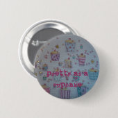Knop Cupcake Ronde Button 5,7 Cm (Voorkant /achterkant)