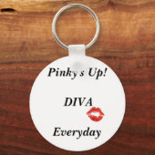 Knop Diva Sleutelhanger (Voorkant)