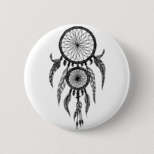 Knop Dream catcher Ronde Button 5,7 Cm (Voorkant)