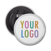 Knop Fles Opener Magneet Koelkast Business Logo