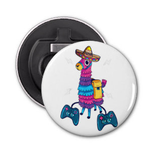 Knop Fles Opener met magneet Mockup Sjabloon