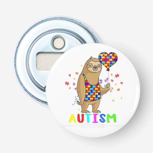 Knop Fles Opener met magneet Mockup Sjabloon (Voorkant)