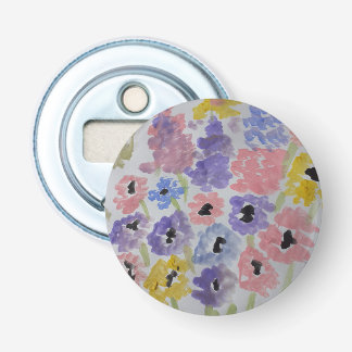 Knop Fles opener zomer wilde bloemen