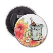 Knop Flesopener Champagne Button Flesopener (Voorkant)